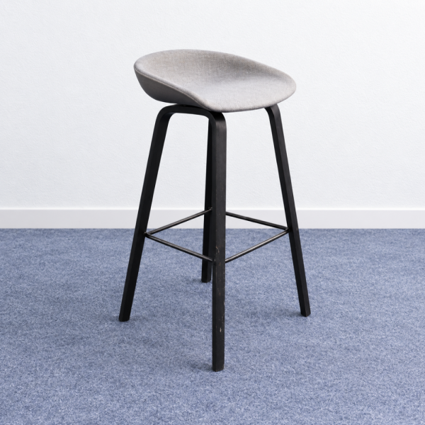 HAY About A Stool AAS32 -baarituoli - harmaa/musta